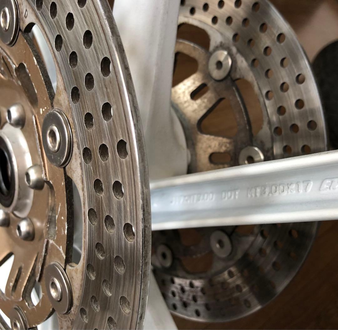 NSR250R MC21 純正￼ 前後￼ホイールセット￼ ディスクローター付￼