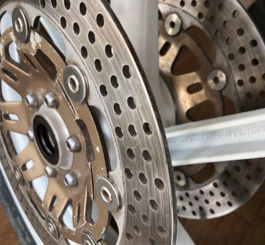 NSR250R MC21 純正￼ 前後￼ホイールセット￼ ディスクローター付￼