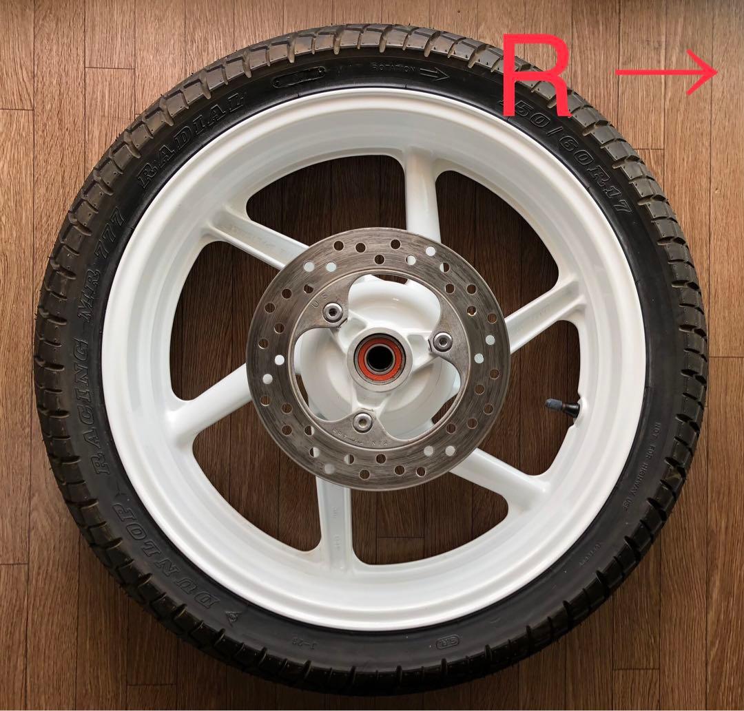 NSR250R MC21 純正￼ 前後￼ホイールセット￼ ディスクローター付￼