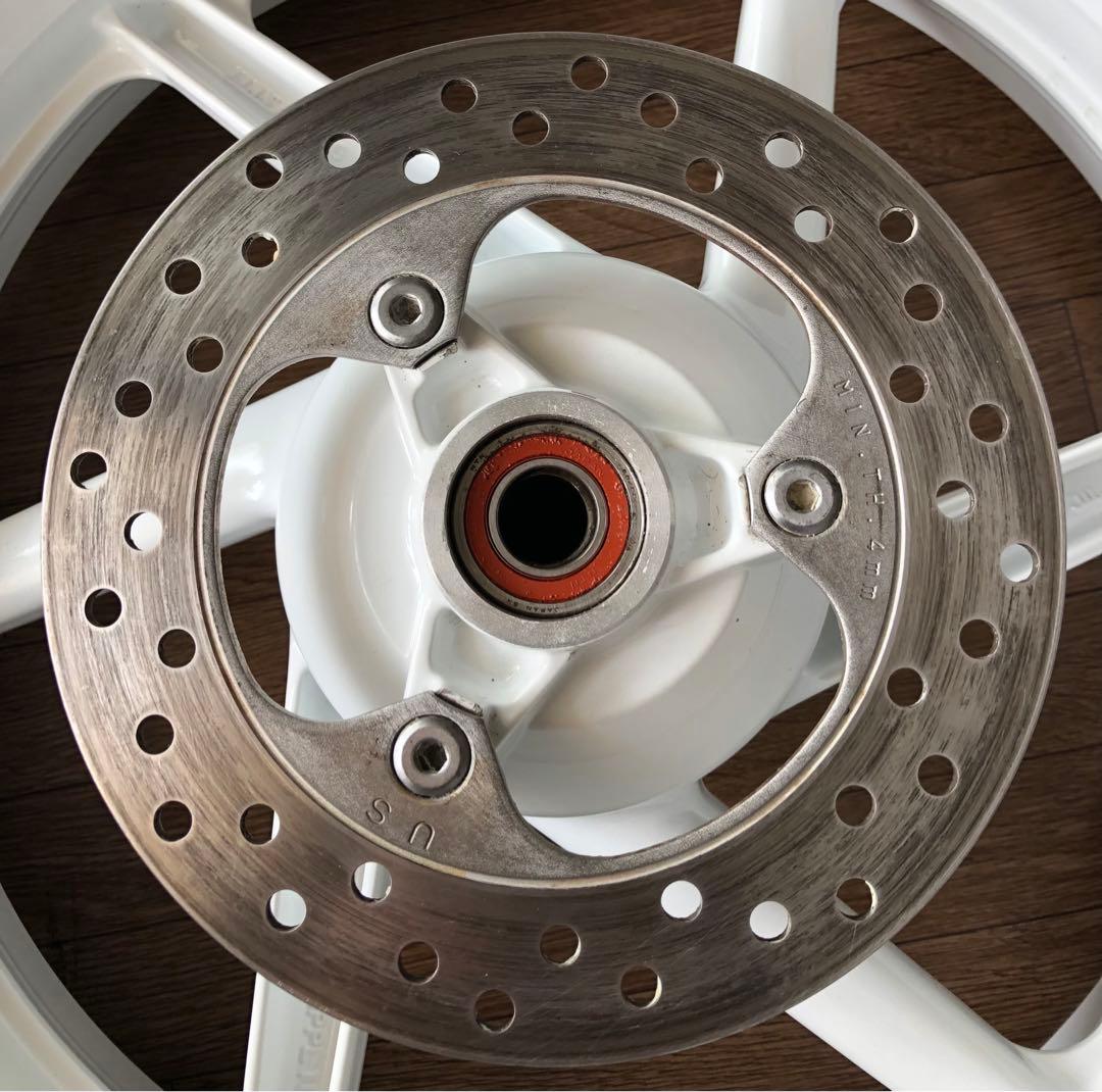 NSR250R MC21 純正￼ 前後￼ホイールセット￼ ディスクローター付￼