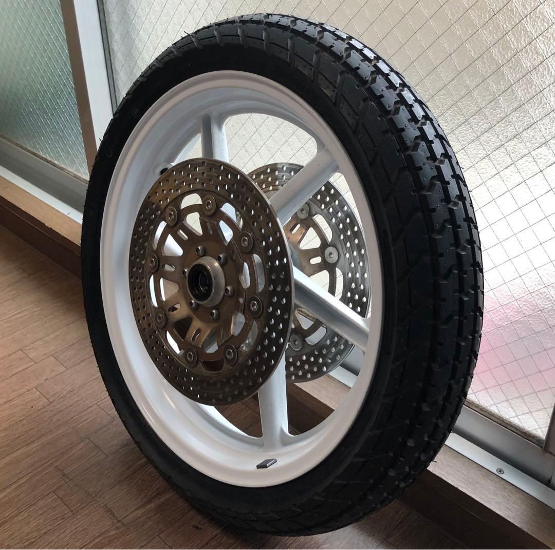 NSR250R MC21 純正￼ 前後￼ホイールセット￼ ディスクローター付￼