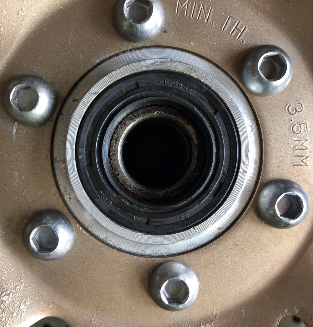 NSR250R MC21 純正￼ 前後￼ホイールセット￼ ディスクローター付￼