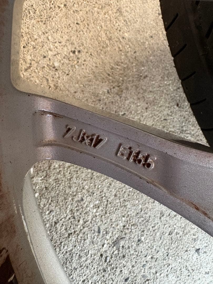 【まちさん専用】ポルシェ987 ボクスター　純正ホイール　17インチ　4本セット