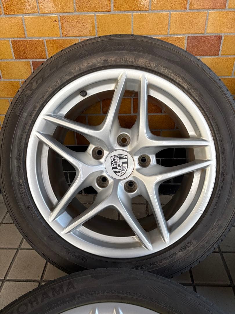 【まちさん専用】ポルシェ987 ボクスター　純正ホイール　17インチ　4本セット