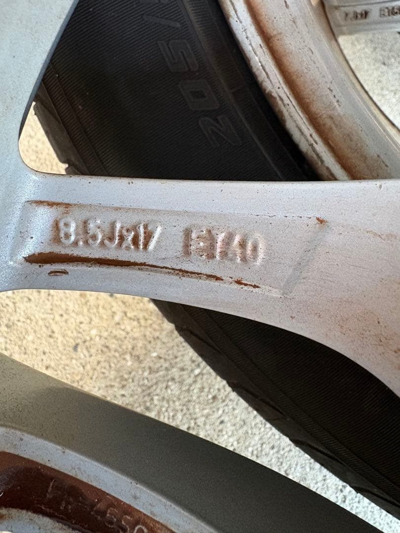 【まちさん専用】ポルシェ987 ボクスター　純正ホイール　17インチ　4本セット