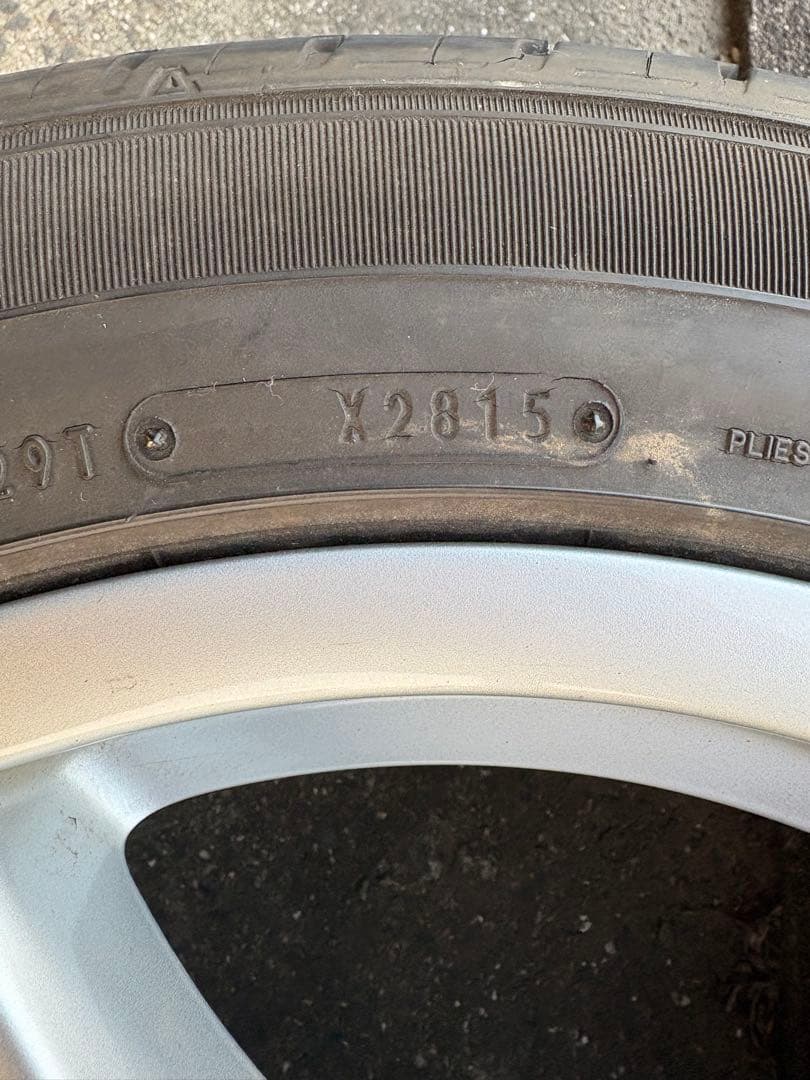 【まちさん専用】ポルシェ987 ボクスター　純正ホイール　17インチ　4本セット