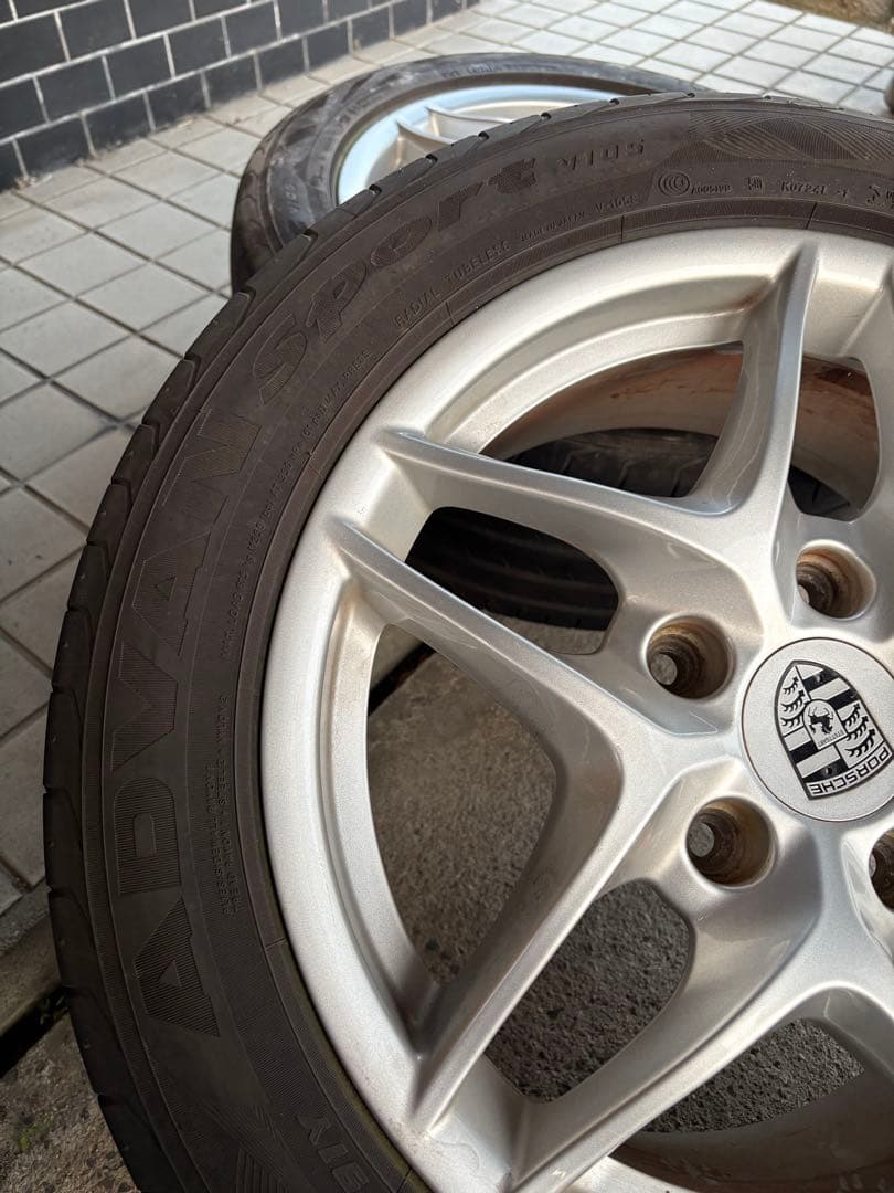 【まちさん専用】ポルシェ987 ボクスター　純正ホイール　17インチ　4本セット