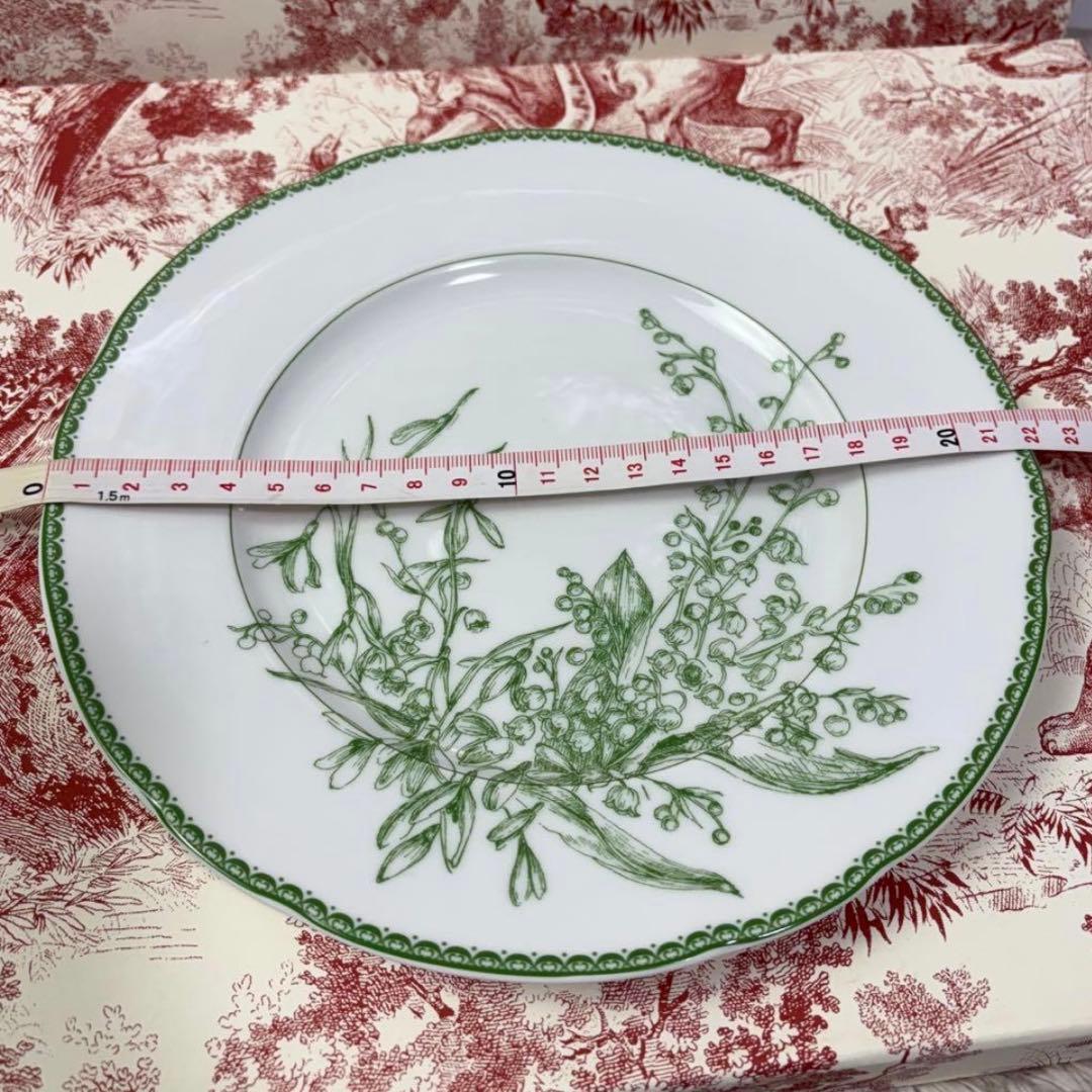 DIOR ディオール Lily of the Valley デザートプレート