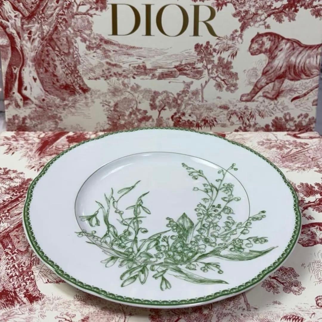 DIOR ディオール Lily of the Valley デザートプレート