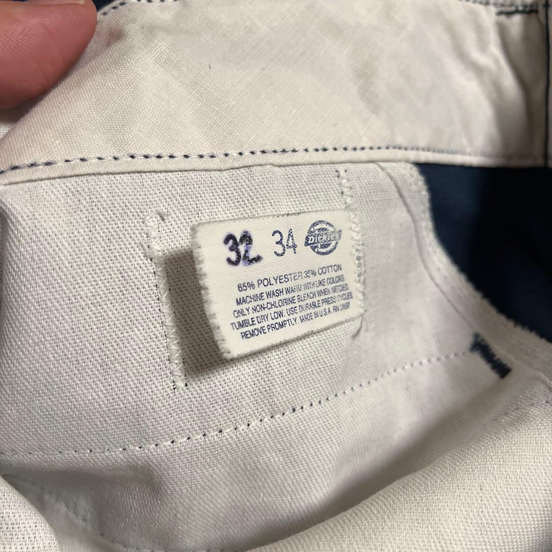 【希少】USA製 80s Dickies 874 チビタグ TALON W32