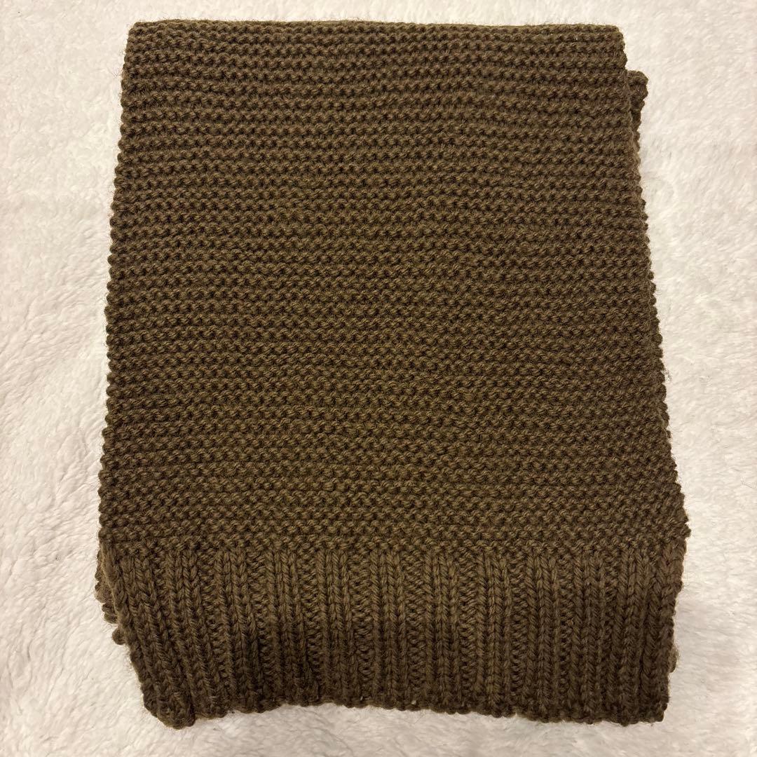 40s〜レッドクロス　長さ160cm カーキ　ヴィンテージ　マフラー　ストール