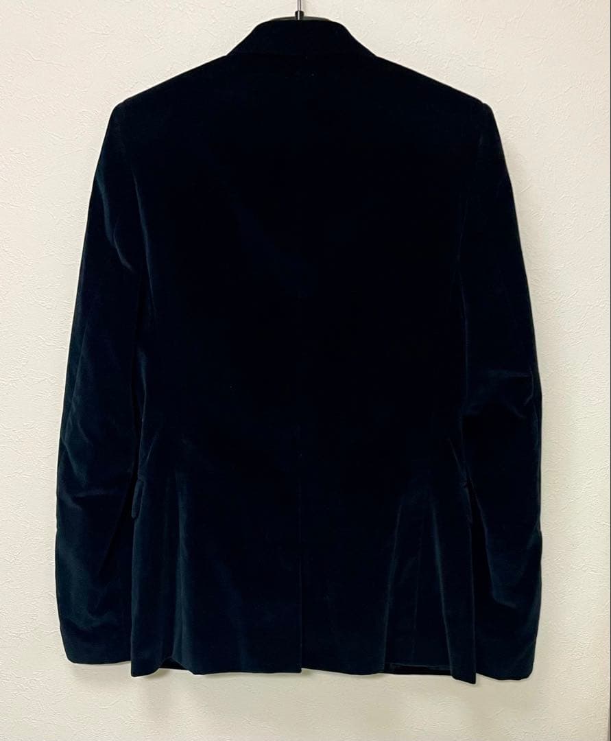 15AW サンローランパリ ベルベット テーラードジャケット 42