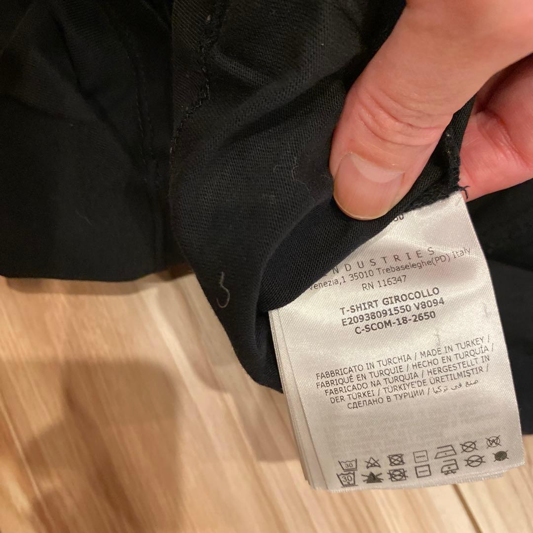 K*様 定価71500円MONCLER ブラック Tシャツ　S 美品