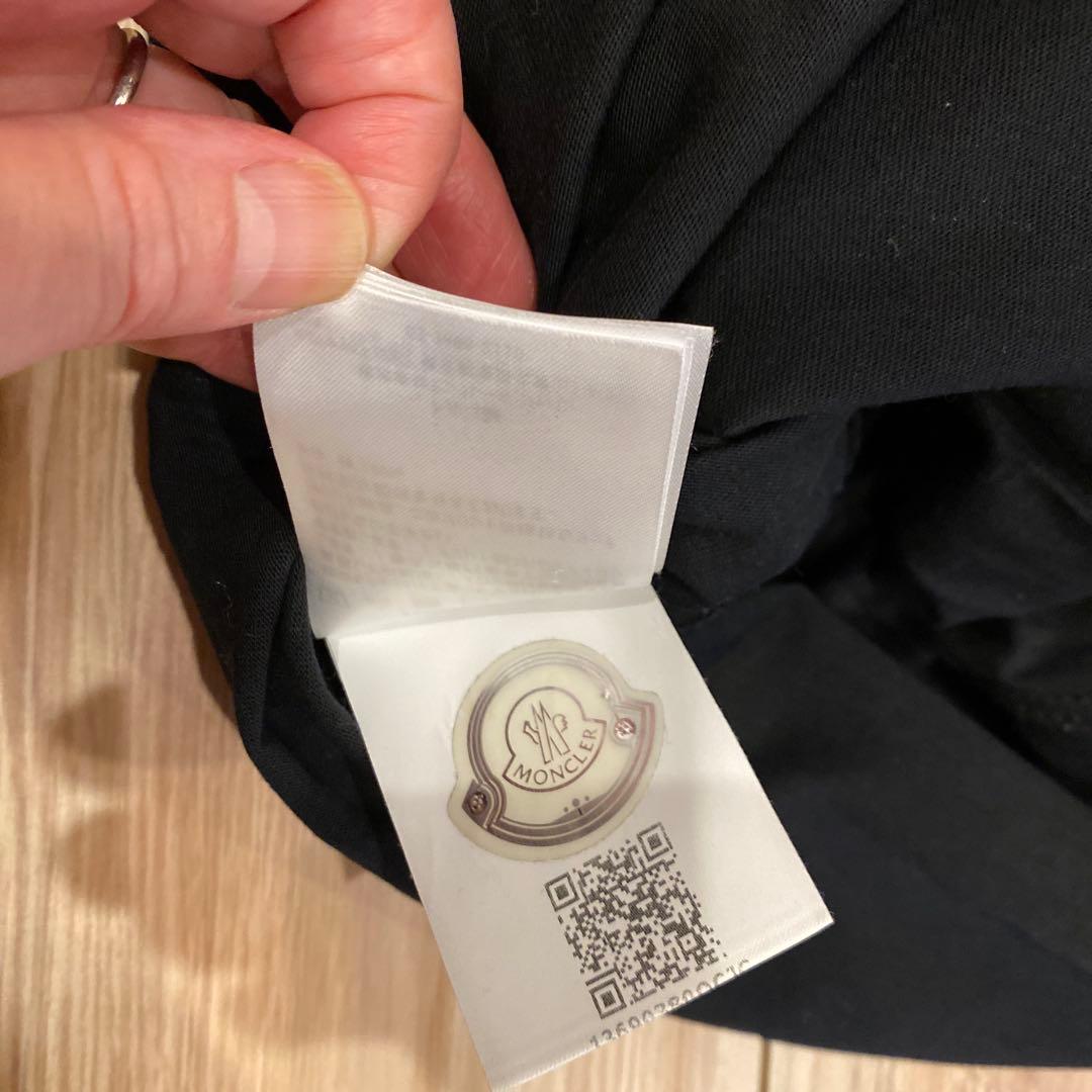 K*様 定価71500円MONCLER ブラック Tシャツ　S 美品