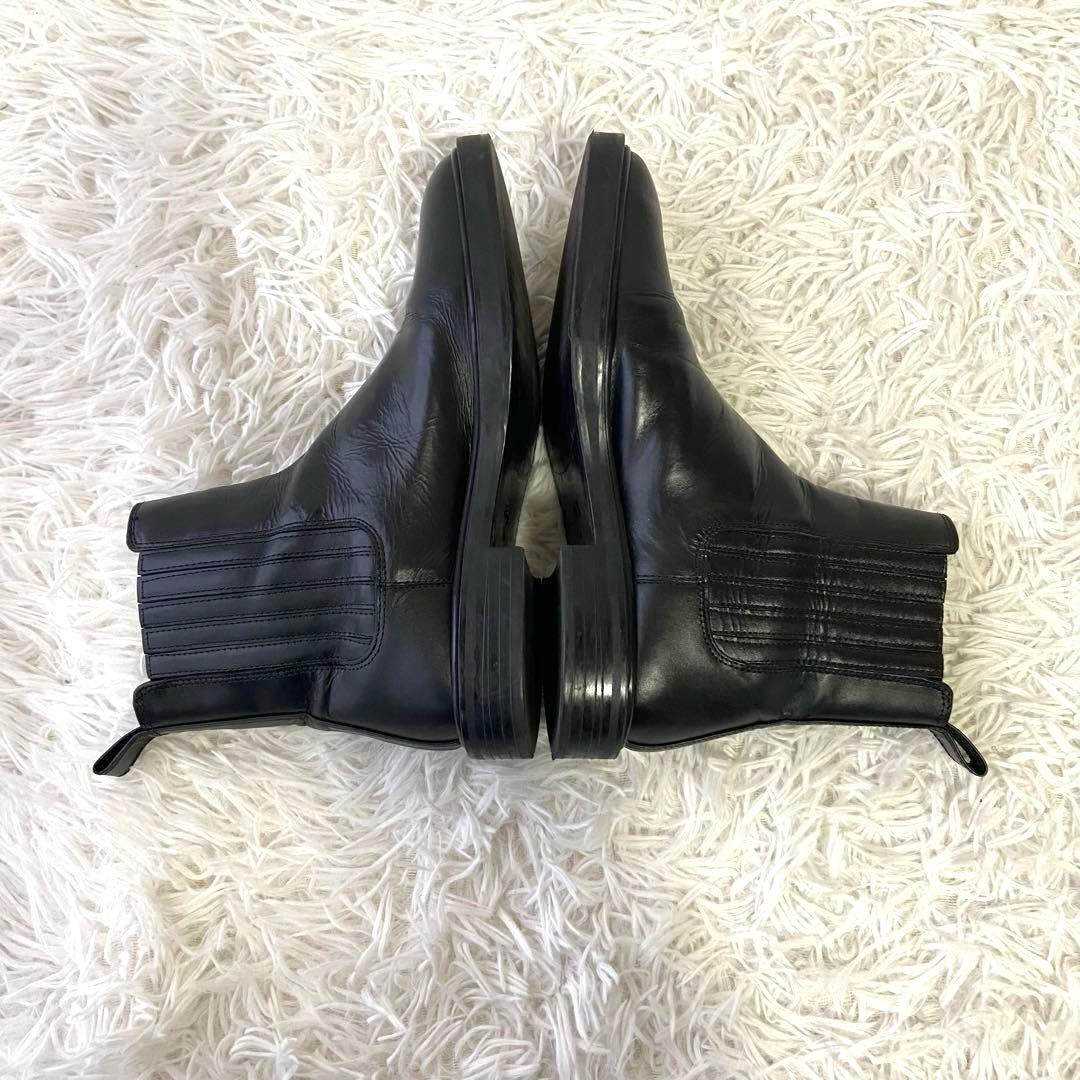 美品✨ZARA ショートブーツ サイドゴア ブラック 人気 定番 40