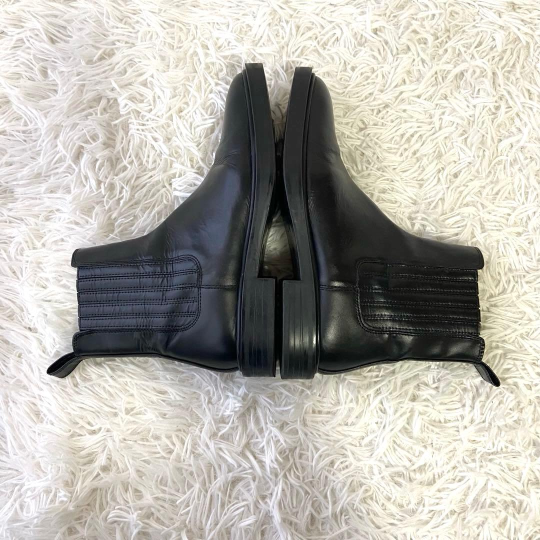 美品✨ZARA ショートブーツ サイドゴア ブラック 人気 定番 40