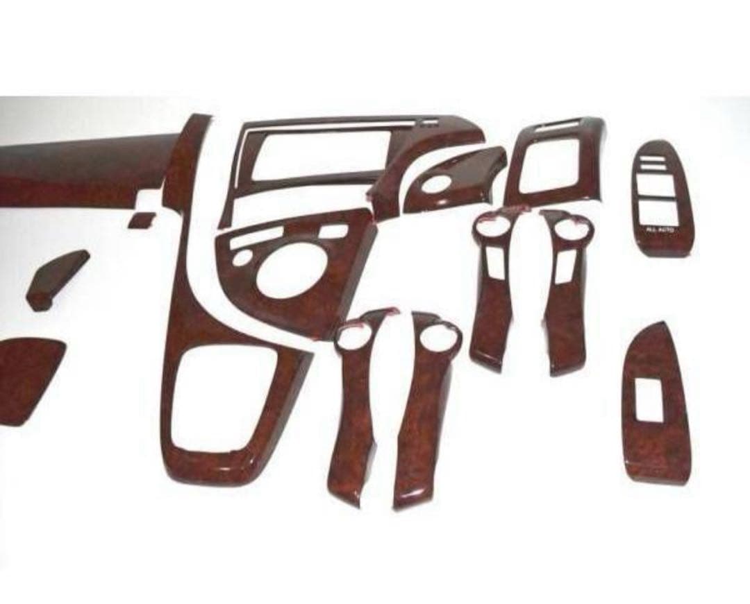 TOYOTA用　プリウスZVW30 30系 3Dインテリアパネル 茶木目調 内装