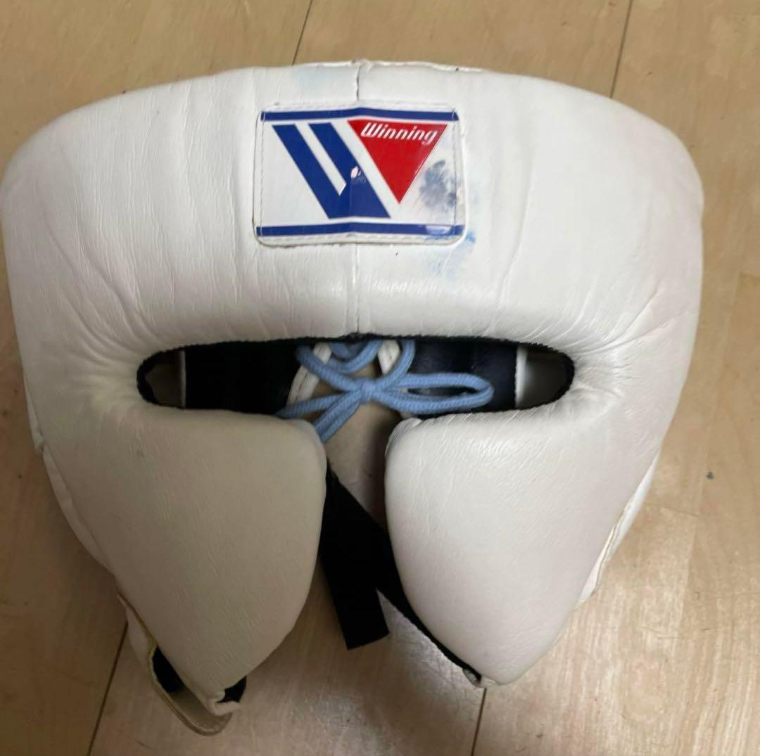 Winning ウイニング　ヘッドギア　Mサイズ ホワイト　完売品❣️