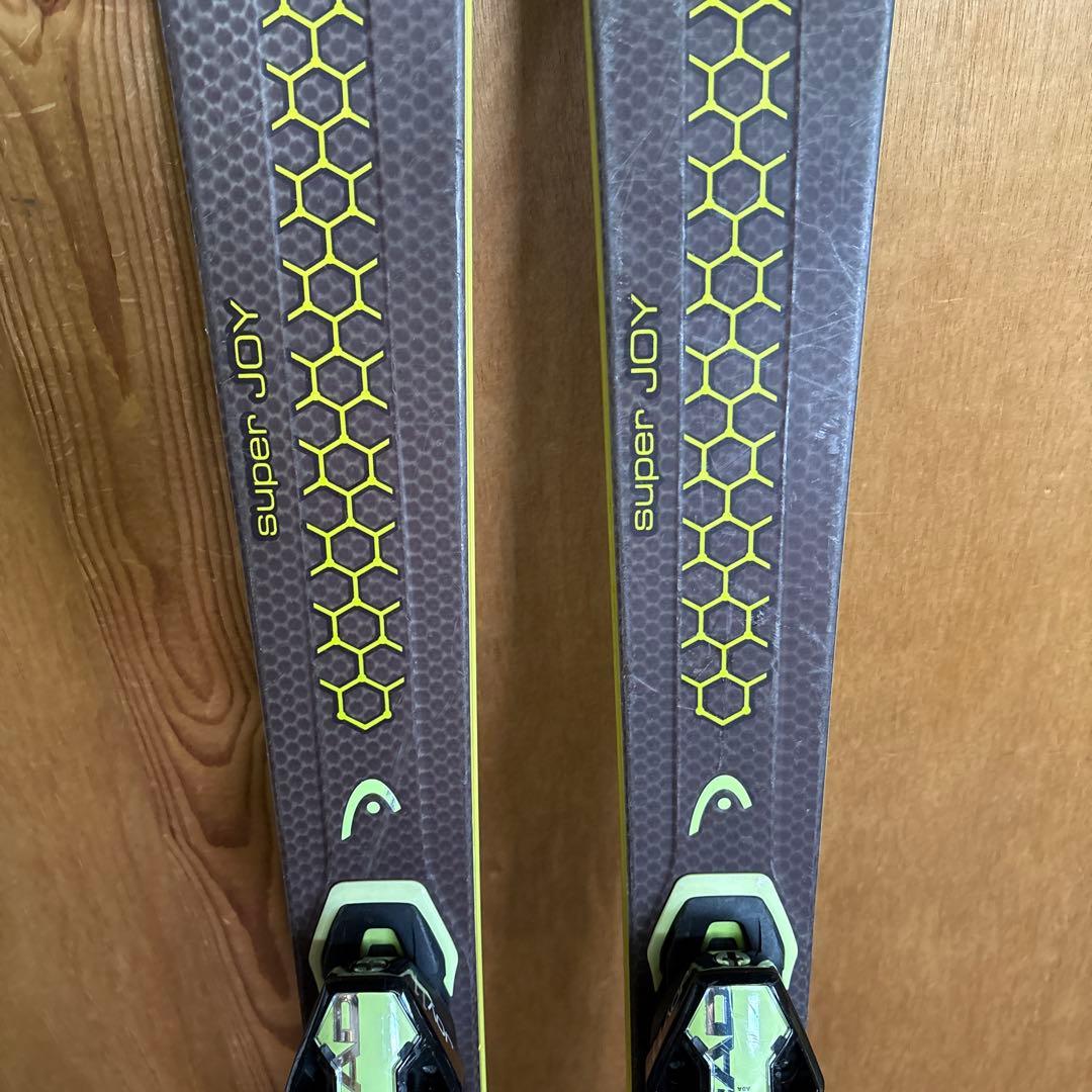 HEAD スキー板 superJOY 163cm バインディング付き