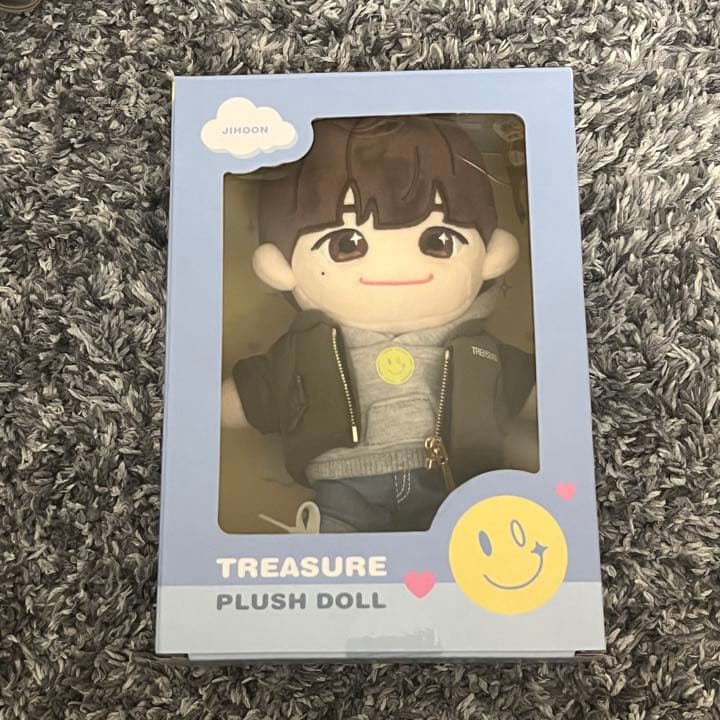 ジフン　ぬいぐるみ　treasure トレカ付