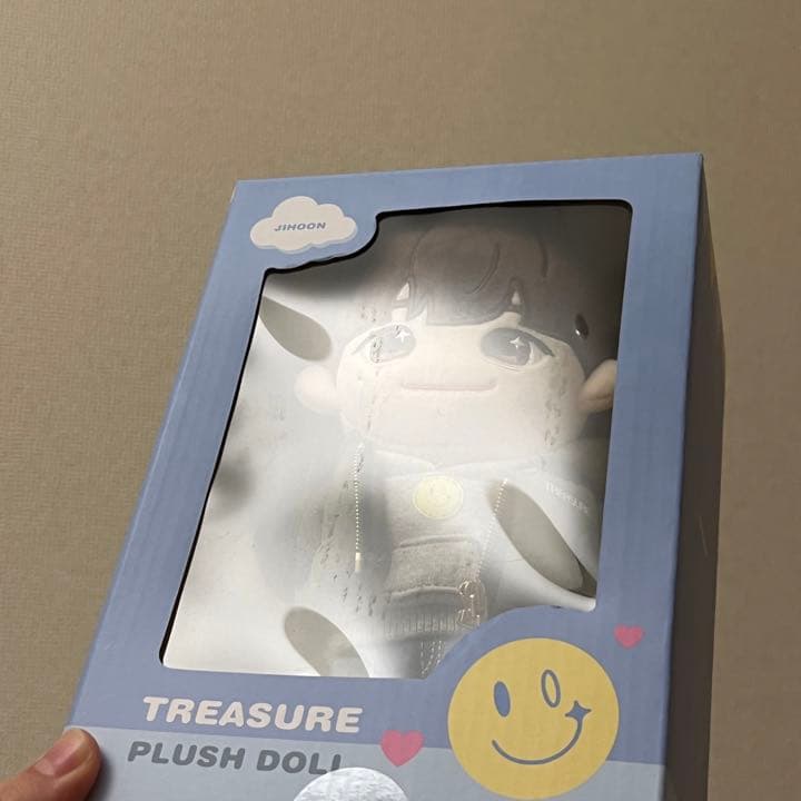 ジフン　ぬいぐるみ　treasure トレカ付