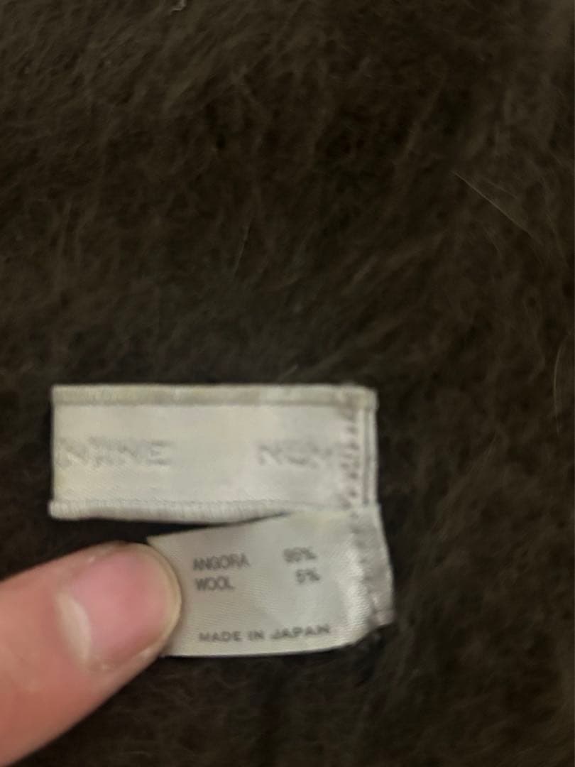 【最安値】ナンバーナイン number nine ジョージ期 ネックウォーマー