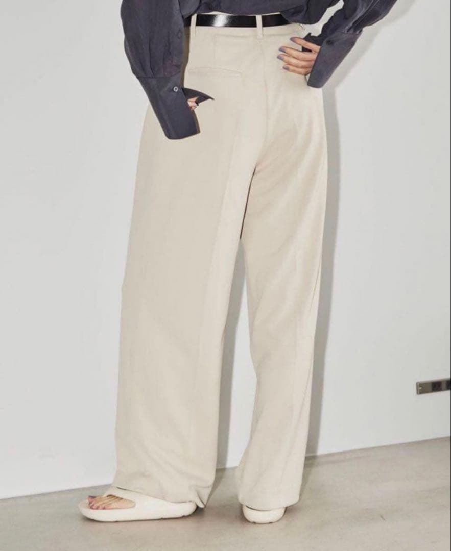 パンツ TODAYFUL Doubletuck Twill Trousers