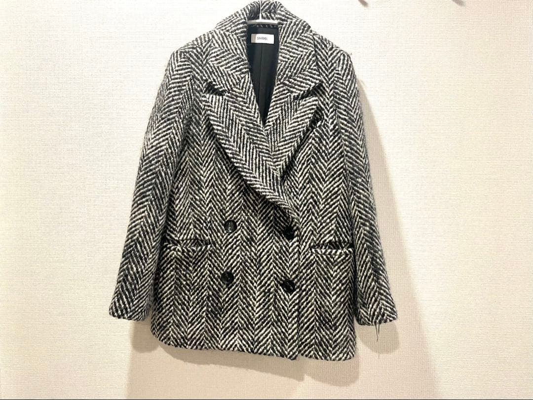 SNIDEL オーバーボックスジャケットコート