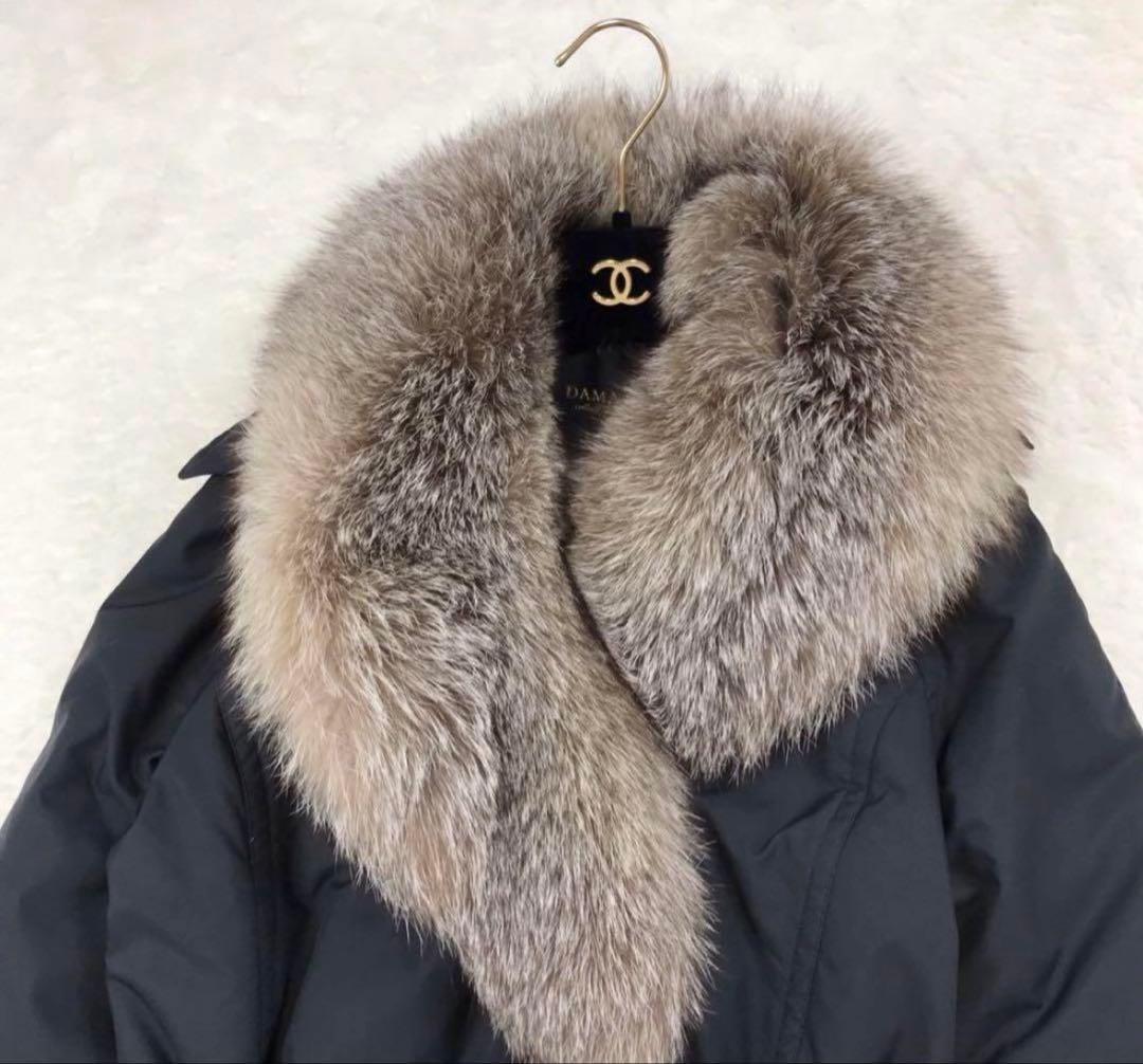 DAMA collection　ダウンコート　フォックスファー