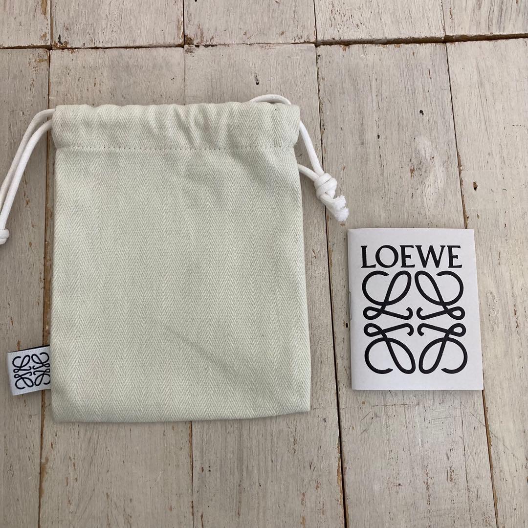 LOEWE ロエベ 折り財布 コンパクトウォレット アナグラムロゴ ブラック