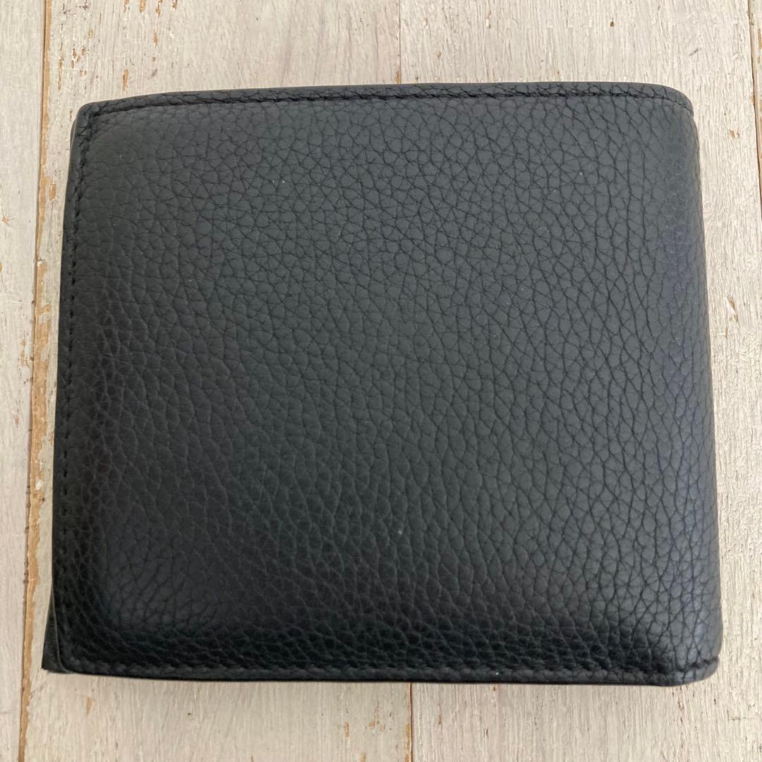 LOEWE ロエベ 折り財布 コンパクトウォレット アナグラムロゴ ブラック