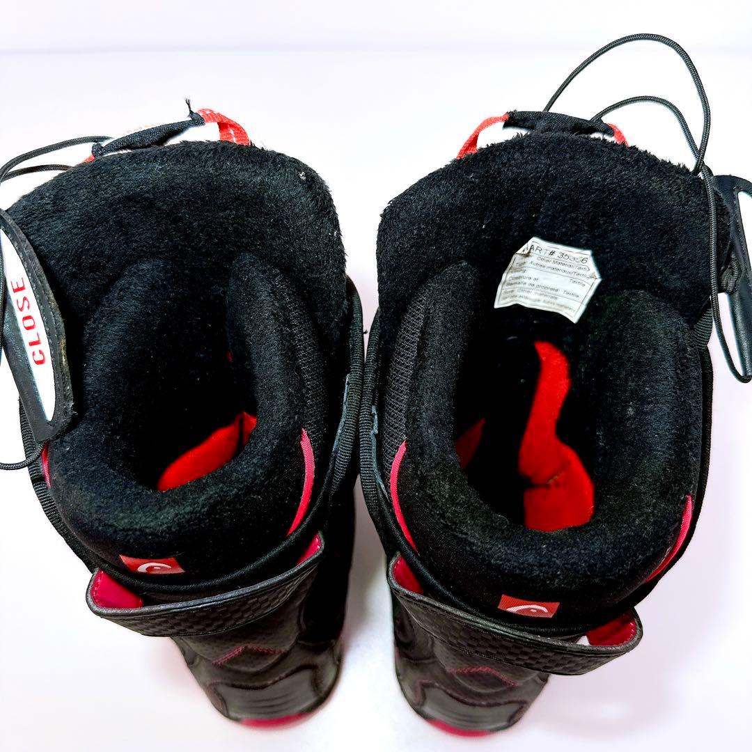 状態良好 HEAD 25cm スノーボード ブーツ BOA レディース JADE