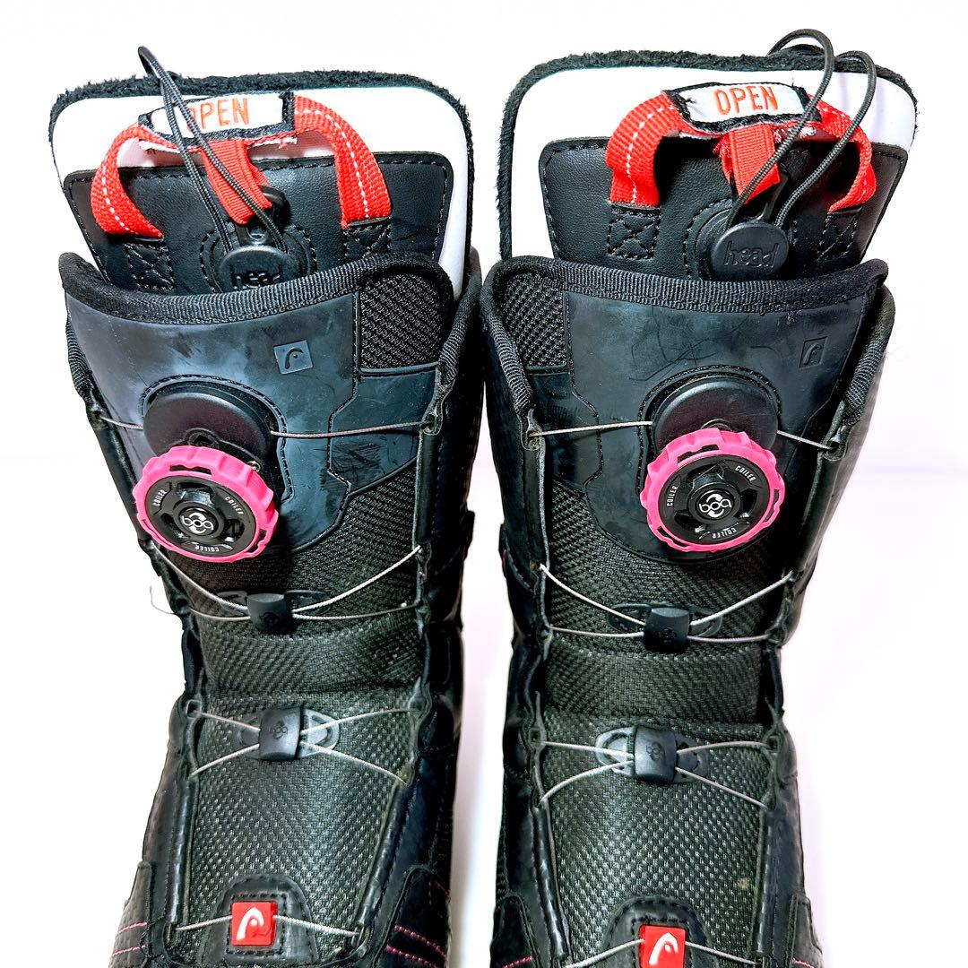 状態良好 HEAD 25cm スノーボード ブーツ BOA レディース JADE