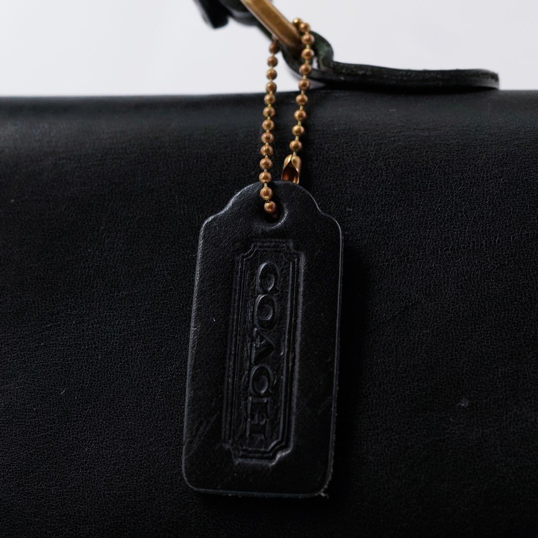 バッグ OLD COACH Leather Shoulder Bag 5275