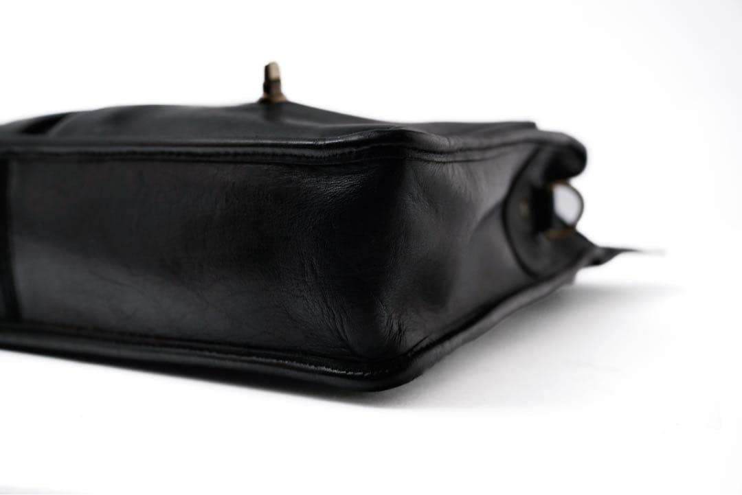 バッグ OLD COACH Leather Shoulder Bag 5275