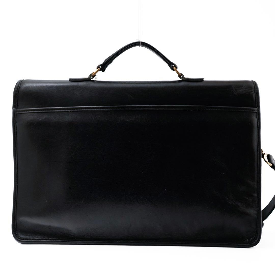 バッグ OLD COACH Leather Shoulder Bag 5275