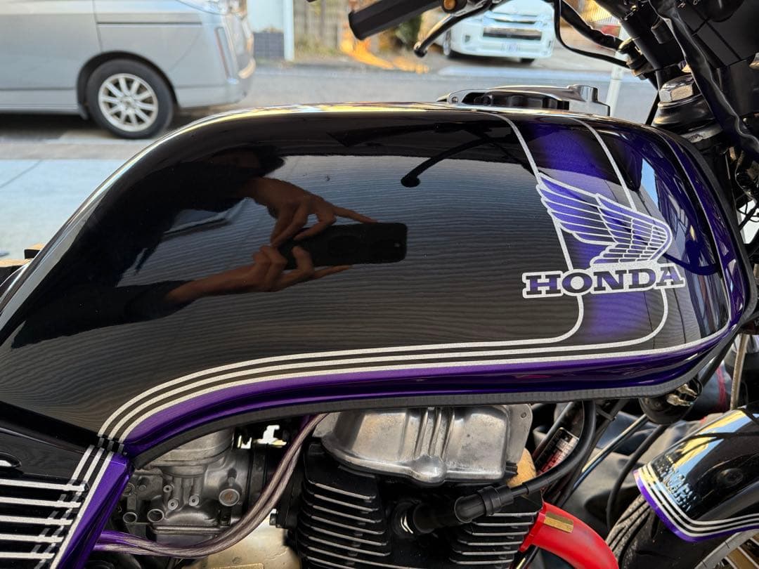 cb400n ホーク3 外装