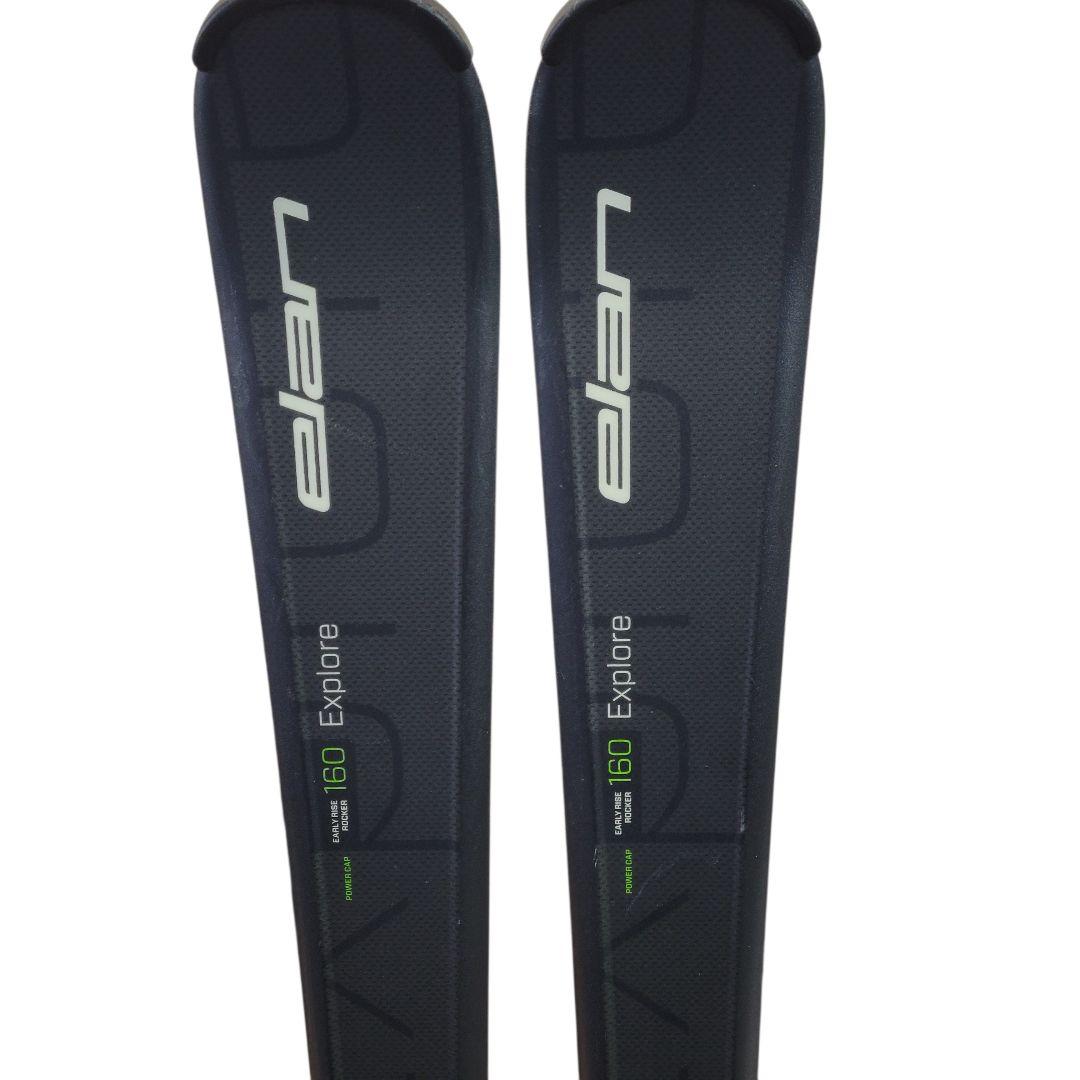 美品 elan Explore4 スキー板 160cm EL10 ビンディング