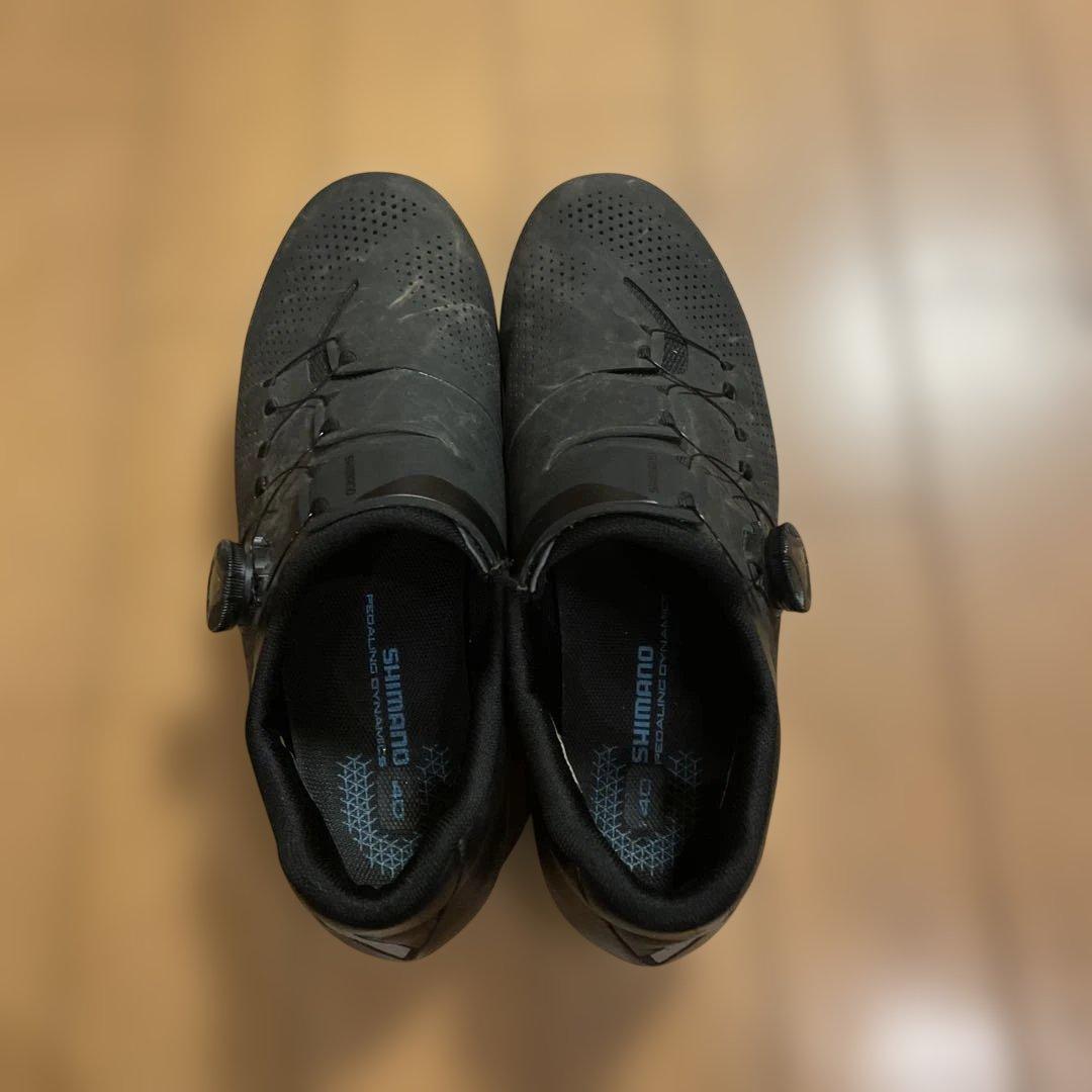 ネストオルタナディスク美品ビンディングシューズ　ペダル付き