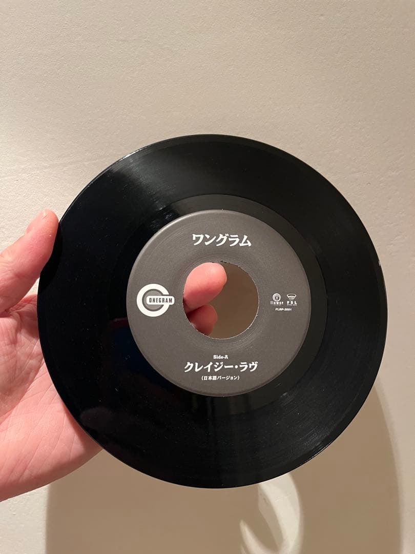 ONEGRAM CRAZY LOVE 日本語カバー　非売品　レアレコード