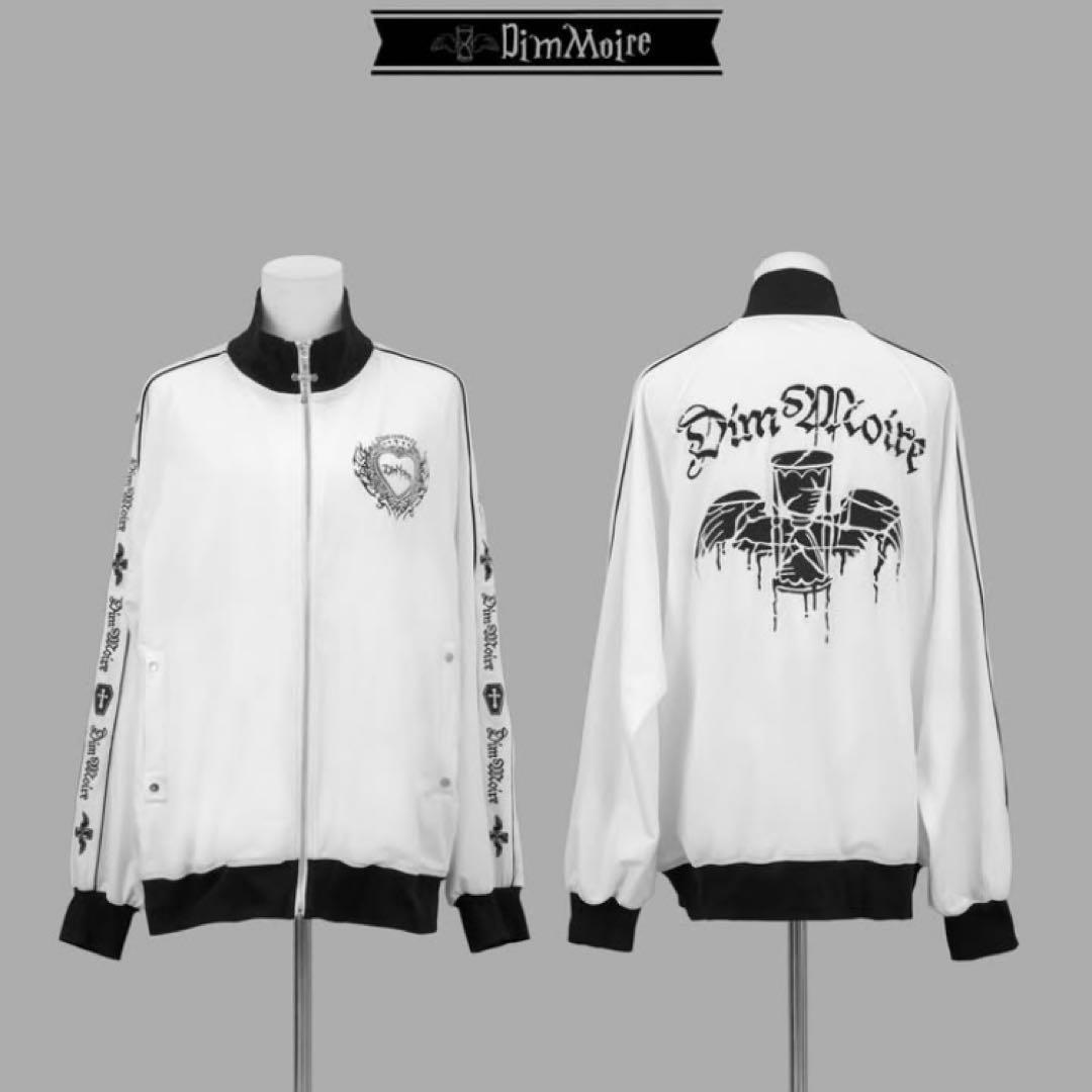 DimMoire ベロアジャージトップス White 白 Mサイズ 地雷