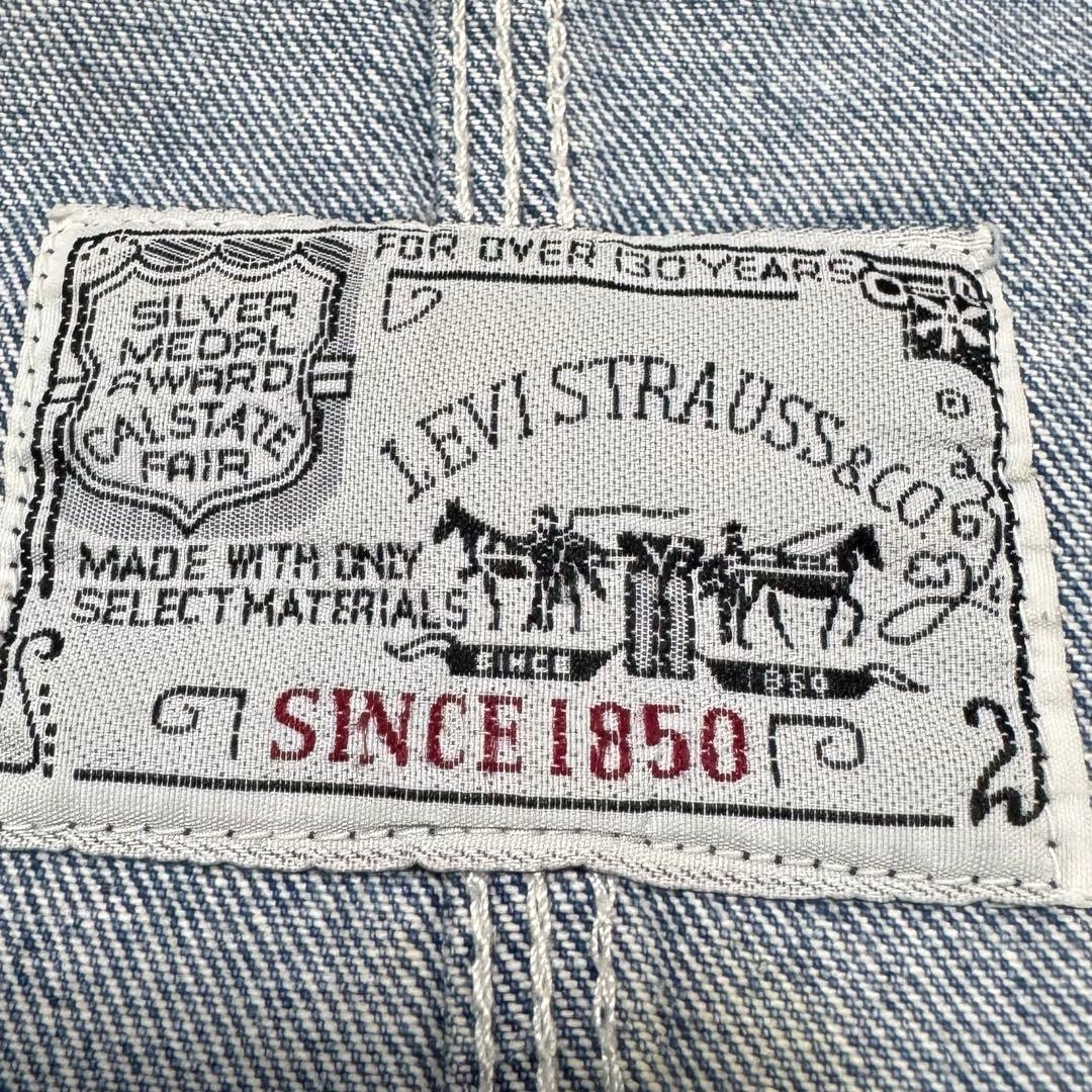 90s Levis デニム カバーオール リーバイス デニムジャケット Gジャン