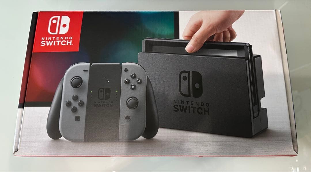 Nintendo Switch 本体 グレー(付属品付き)