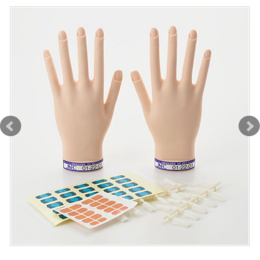 ネイリスト 認定モデルハンド