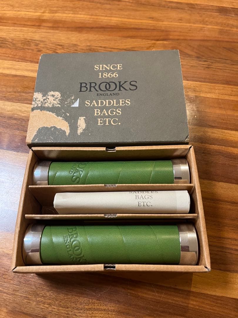 Brooks ブルックス　レザー ハンドルグリップ