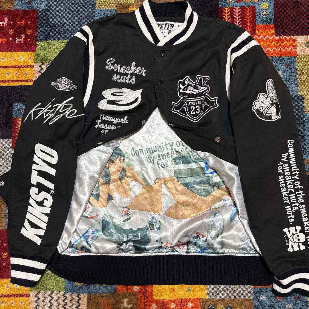 希少！KIKS TYO × ほしのあき スタジャン キックスティーワイオー XL