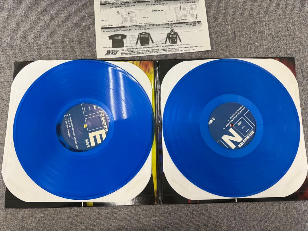 WRENCH BLUE BLOOD BLUE レコード