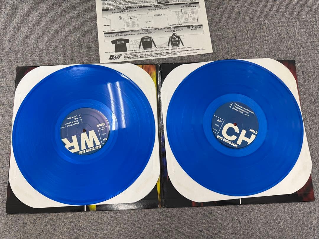 WRENCH BLUE BLOOD BLUE レコード