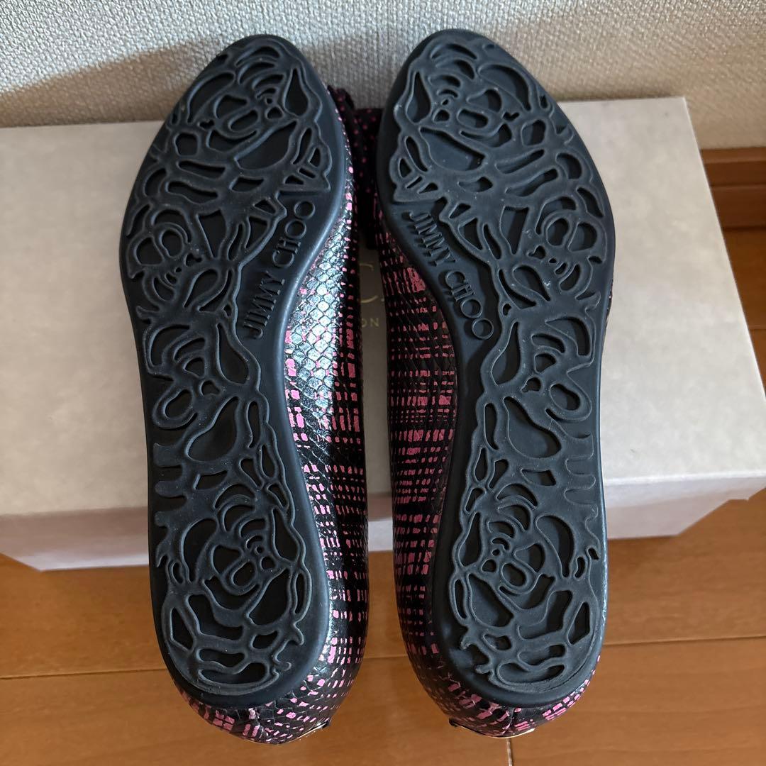 JIMMY CHOOフラットシューズ