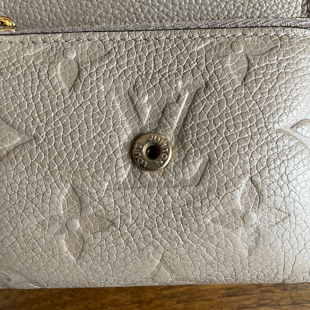 ひかるさん専用　LOUIS VUITTON グレー 三つ折り財布